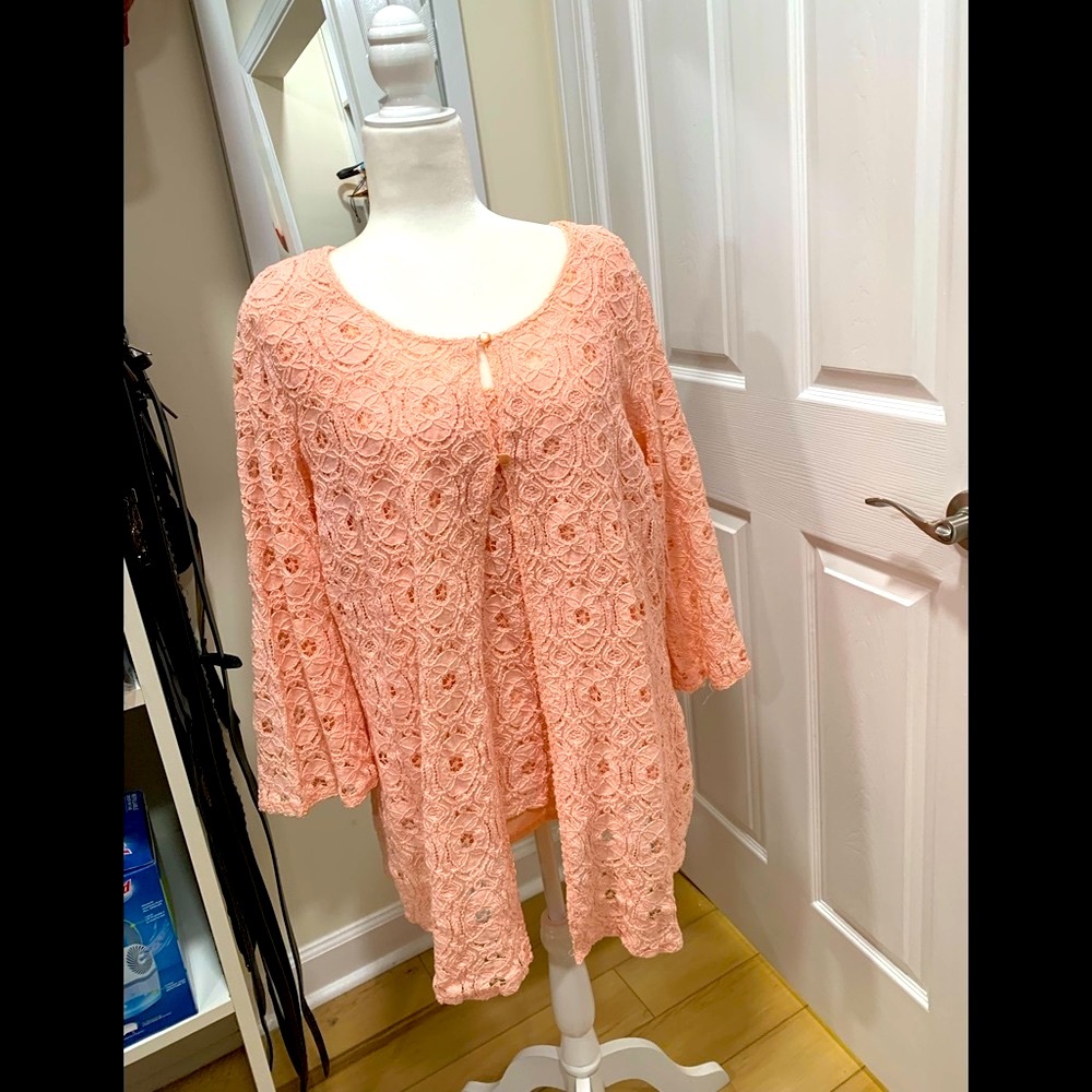 Midnight Velvet Lace Cardigan Set